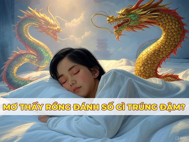  Mơ thấy rồng điềm báo tốt hay xấu? Đánh con số gì khi nằm mơ thấy rồng?