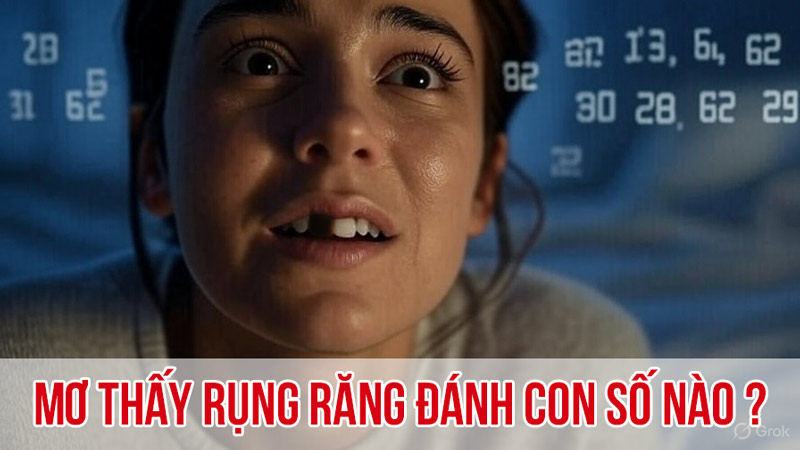  Nằm Mơ Rụng Răng Đánh Con Số Gì?